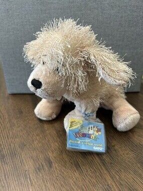 Ganz Webkinz Golden Retriever Plush Stuffed 8" Animal Dog with Code